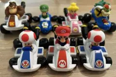 マリオカート フィギュアセット ７台　ハッピーセット