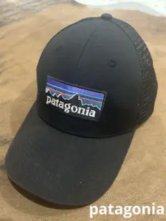 patagonia メッシュキャップ　ブラック