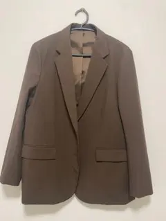 ブラウン テーラードジャケット