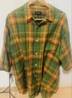 BEAMS チェックシャツ 半袖 Mサイズのサムネイル