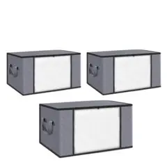 【3個入り】折りたたみ収納ボックス 衣装ケース 収納ケース 小物;c7741;