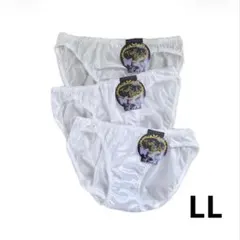 【１セット限定】新品タグ付き ホワイト ショーツ LLサイズ 3枚セットのサムネイル