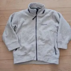 mont-bell フリースジャケット 120㎝ ジップアップ ジャンパー