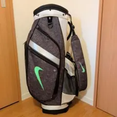 NIKE ゴルフ キャディバッグ 14分割 フード付 ヘザーグレー NIKE ゴルフ キャディバッグ 14分割 フード付 ヘザーグレー - メルカリ