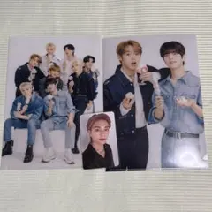 straykids クリアファイル、ヒョンジントレカ