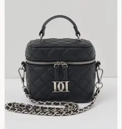 ダーリッチ Darich キルティングスクエアミニバッグ ブラック BLK