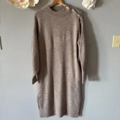 ADAM ET ROPE アダムエロペ ニットワンピース　サイズＦ　最終お値下げ