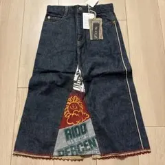 R100% デニムスカート　120cm