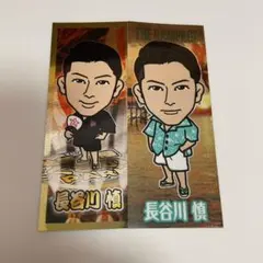 千社札 ステッカー 長谷川慎