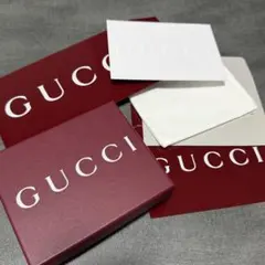 GUCCI ギフトボックス バーガンディ
