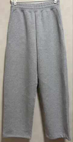 スウェットワイドパンツ/丈長め