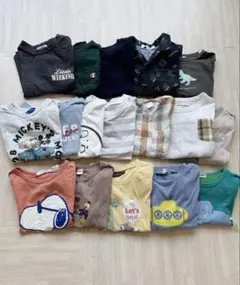 【夏服】子供服 セット38点 90-100サイズ 男の子 まとめ売り