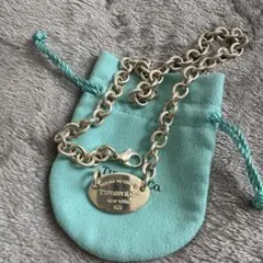 ティファニー リターントゥ オーバルタグ チョーカー ネックレス