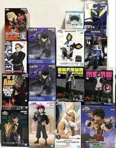 ヒロアカ ダンダダン 怪獣8号 等 フィギュア まとめ売り 15点セット ⑷