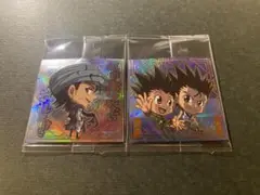 ② HUNTER×HUNTER シール ウエハース　2枚