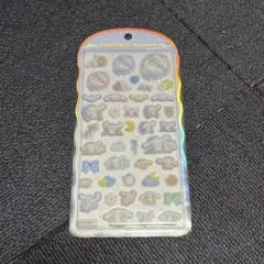 コットンパフィーシール シナモロール シナモン サンリオ cinnamoroll