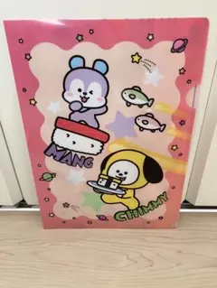 くら寿司　BT21 クリアファイル　CHIMMY MANG