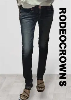 ロデオクラウンズ スキニーデニム