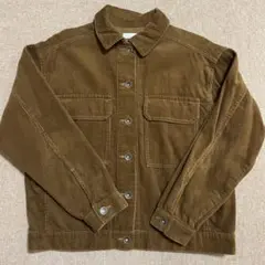 earth コーディロイ ジャケット