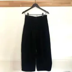 正規店購入　スタジオニコルソン　ソルテピーチドコットンツイルパンツＸＳ黒のサムネイル