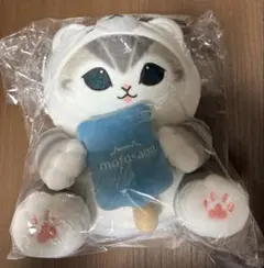 一番くじ mofusand A賞 シロクマにゃんのぬいぐるみ