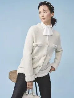 CELFORD セルフォード ツイードニットカーディガン 新品