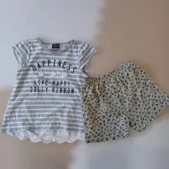 Tシャツとショートパンツセット　110