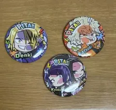 僕のヒーローアカデミア 缶バッジ 爆豪勝己 上鳴電気 耳郎響香 八百万百