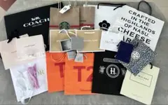 【全22点】ショップ袋セット ブランド紙袋 まとめ売り ショップバッグ レア