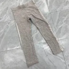 H&M BASIC レギンス グレー サイドレース シンプル 可愛い