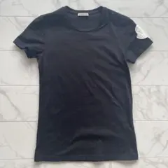 MONCLER A1665 Tシャツ M 紺 半袖 袖ロゴワッペン MONCLER A1665 Tシャツ M 紺 半袖 袖ロゴワッペン - メルカリ