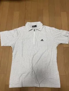 わ*ぃ様 adidas ストライプポロシャツ