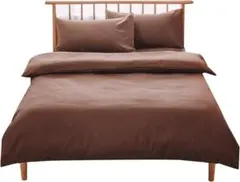 クモリ ブラウン シングルシーツセット 未開封