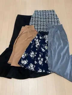 スカート&ズボン5点セット まとめ売り♡のサムネイル