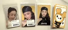 TWICE ジヒョ クリアカードセット