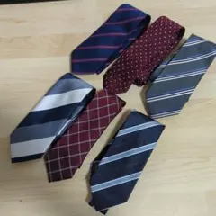 ネクタイ ボルドー