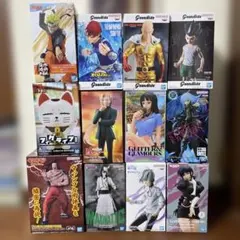 12個 フィギュア ワンピース ナルト ハンターハンター ゴン 悟空 ナミ
