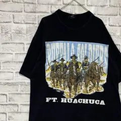 USA製90sヴィンテージTシャツ！シングルステッチ　ブラック半袖古着XL 16