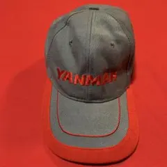 YANMAR ワークキャップ グレー/レッドのサムネイル
