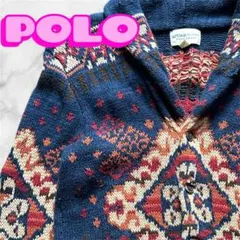 希少　ラルフローレン　カウチンセーター