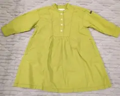 子供服女の子イエローワンピースquot use filth 　M（約90cm）