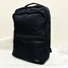 【人気】PORTER ポーター TIME タイム デイパック リュック ブラックのサムネイル