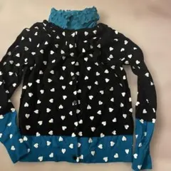 SONIA RYKIEL ハート柄カーディガン 38のサムネイル