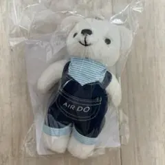 AIRDO エアドゥパイロット制服のクマのぬいぐるみ AIRDO、7月の機内販売にCAベア・ドゥぬいぐるみが新登場