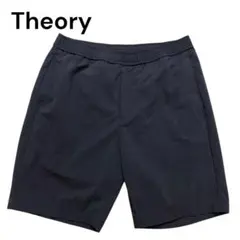 美品 セオリー ショートパンツ XS 紺 ナイロンストレッチ 撥水 速乾 メンズのサムネイル