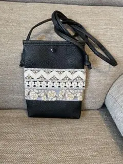 インド刺繍リボン バッグ