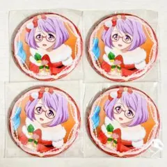 アイカツスターズ！缶バッジ 七倉小春 チェスクッキー イオン限定　4個セット