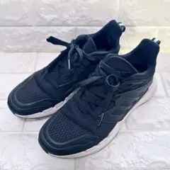 adidasアディダス デュラモ 10 ブラック 24スニーカー FY9609