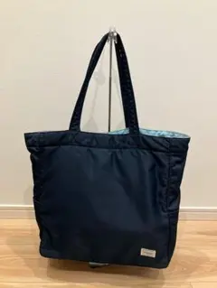 【希少】PORTER TANKER トートバッグ ネイビー×ブルー　A4