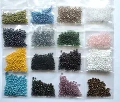 【丸大ビーズ 16袋セット 】まとめ売りハンドメイド 素材